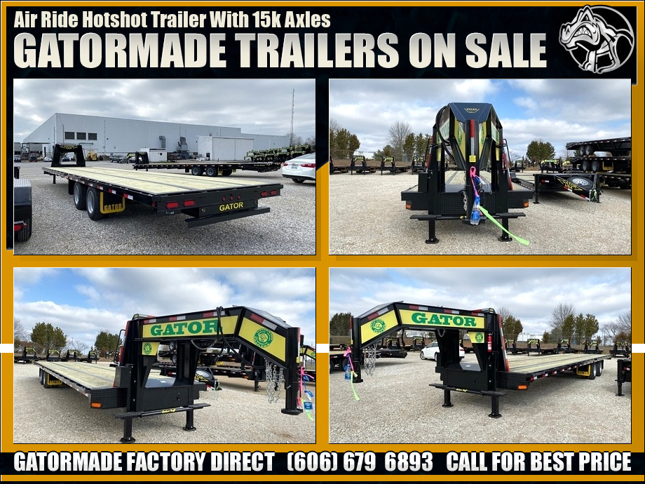 Air Ride Trailers 40ft Hotshot Air Ride Trailer Air Ride Hot Shot